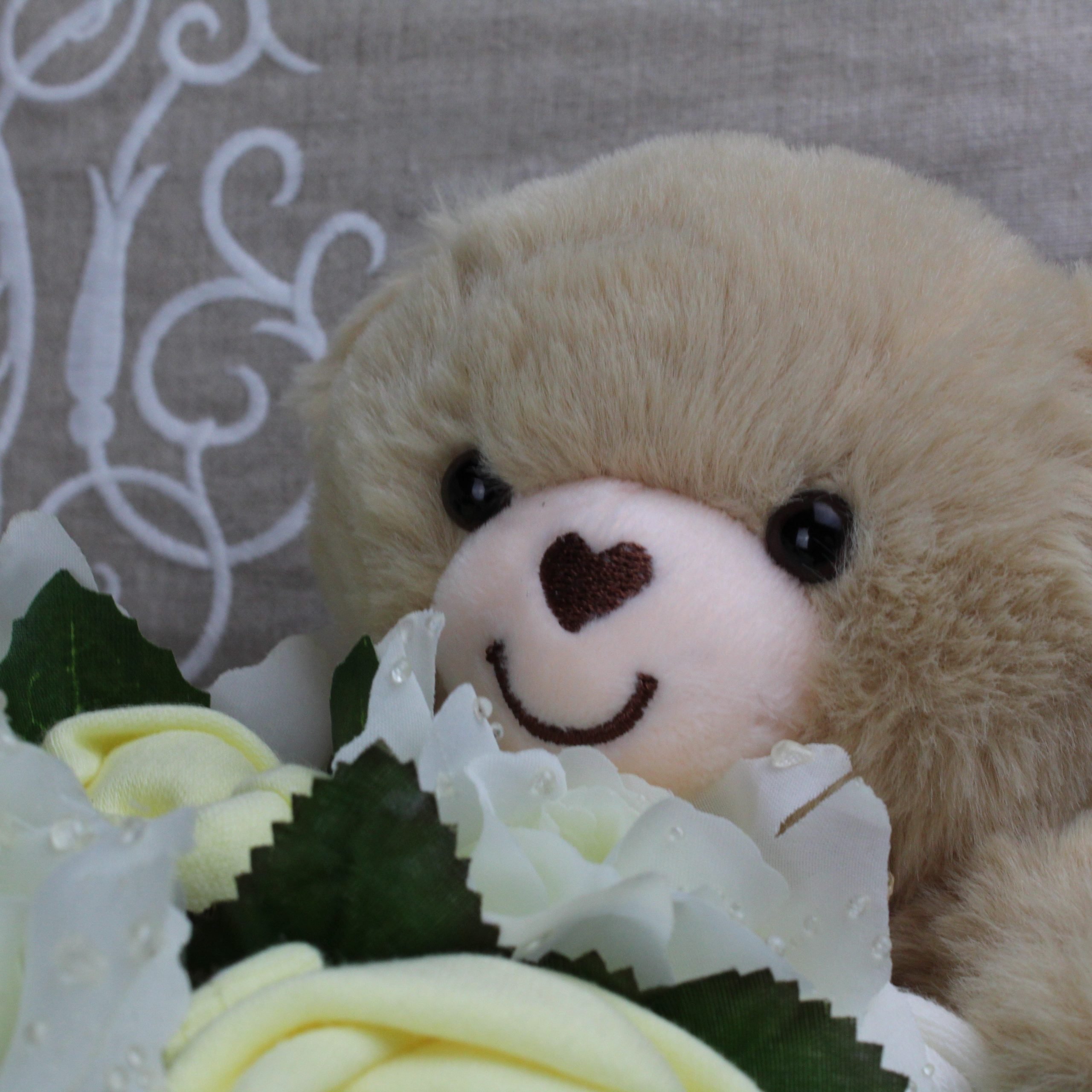 Baby Teddy Bouquet Lemon - Image 3
