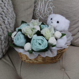 Baby Teddy Bouquet Mint