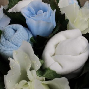 Deluxe Blue Bouquet - Baby Boy Gift Basket for New Mum - Image 4