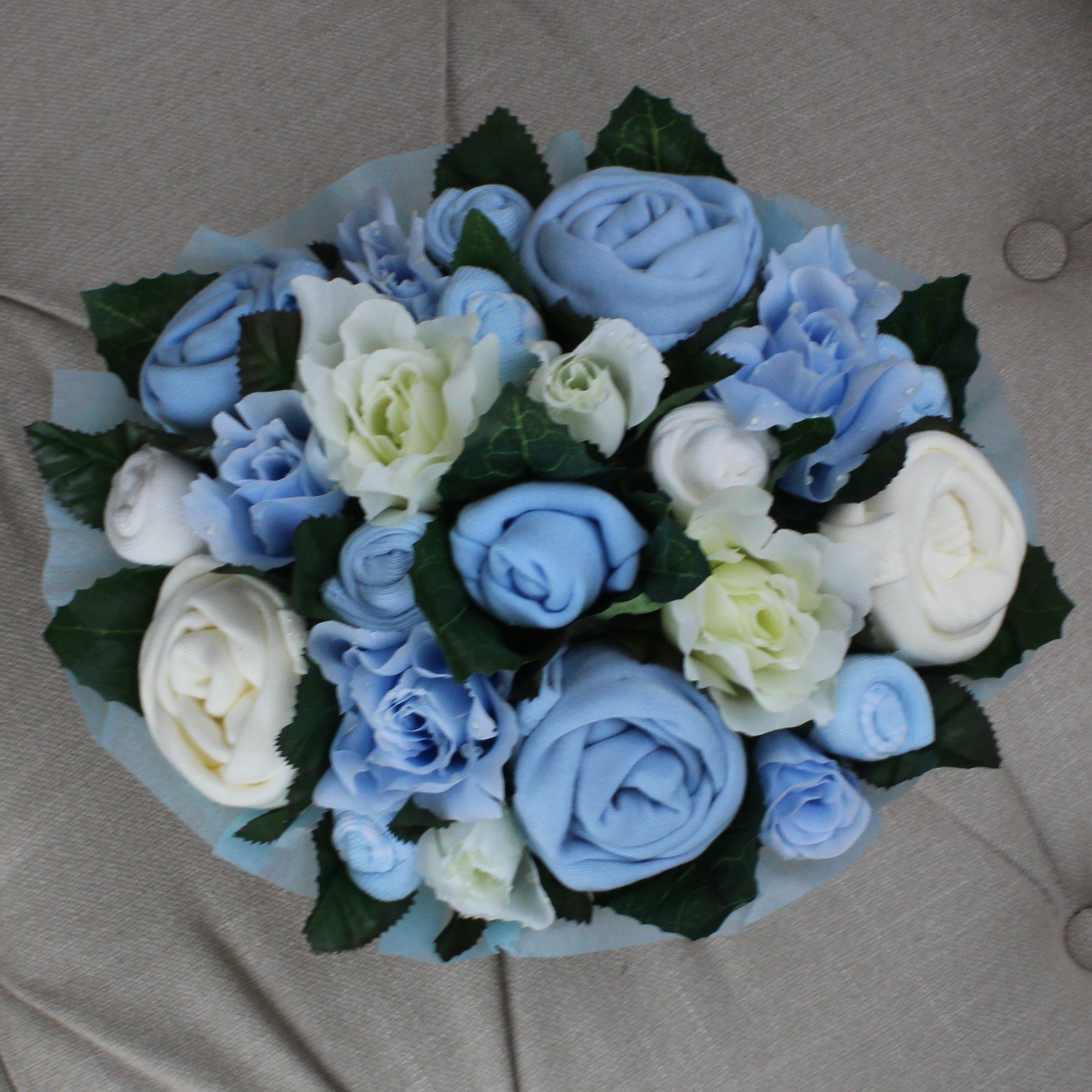 Super Deluxe Baby Bouquet Blue - Image 2