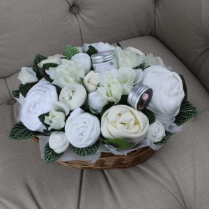 Superior Pampering Bouquet Neutral - Baby Clothing Bouquet