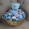 Luxurious Pampering Bouquet Blue - Baby Clothes Bouquet