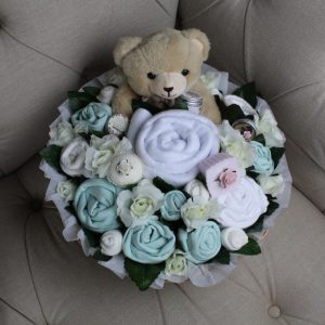 Luxurious Pampering Boquet Mint Top View