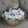 Luxurious Pampering Bouquet Neutral - Baby Clothes Bouquet