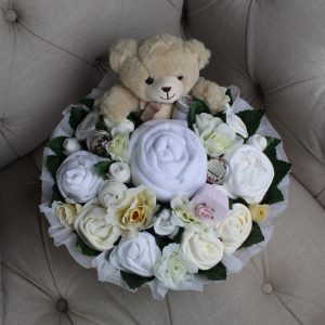Luxurious Pampering Bouquet Neutral Top VIew