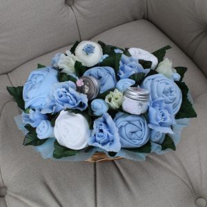 Superior Pampering Bouquet Blue - Baby Clothing Bouquet