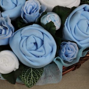 Twins Luxury Bouquet Blue - Image 3