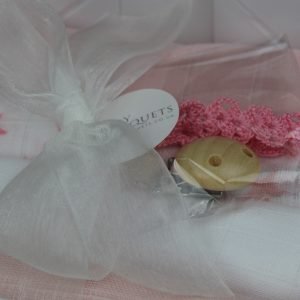 Pink Muslin Cloths Gifted Box - Image 4