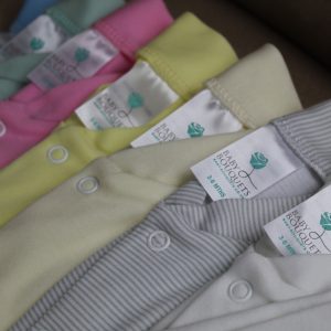 3 Pack - 100% 'Super Soft' Combed Cotton Baby Sleepsuits - Image 3