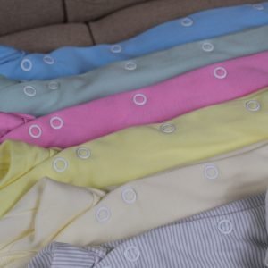 3 Pack - 100% 'Super Soft' Combed Cotton Baby Sleepsuits - Image 4